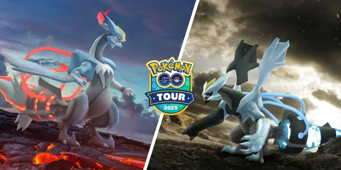 Pokémon GO revela efeitos de aventura para Kyurem Preto e Kyurem Branco